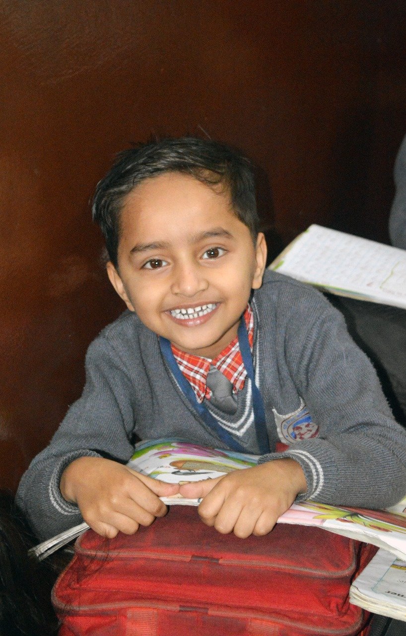Student at Mother Teresa School